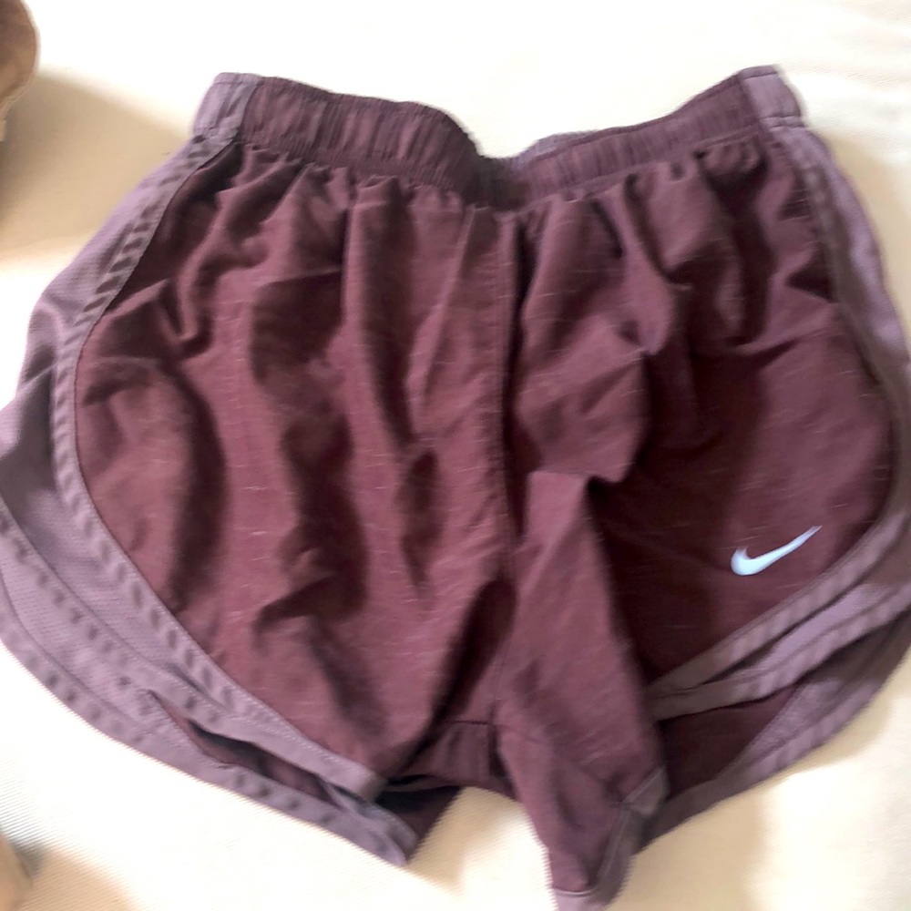 Nike shorts, size S, rust color